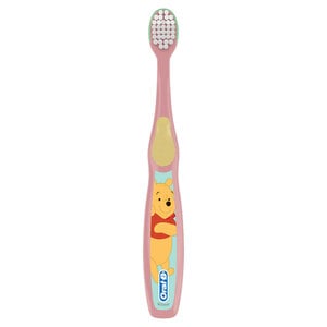 Oral-B Disney Baby Toothbrushes, Stage 1, 0-2 Years, Extra Soft, Assorted Colors, 6/Box