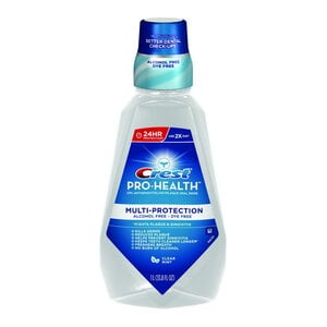 Crest Pro-Health Multi-Protection Mouthwash, Clean Mint, Alcohol-Free, 1L Bottle, 6/Case