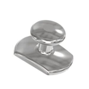 Lingual Button Rectangular Flat, Pack of 10, Smile Stream Solutions