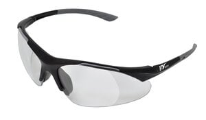 ProVision® Econo Loupes Bifocal Safety Eyewear, Black Frame/Clear Lens +2.0 Diopter, 3780C