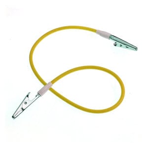 Plasdent Bib Clips, Neon Yellow, #204BC-3N