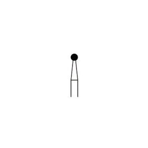 Solo Diamond® Single-Use Diamond Burs FG, Ball, 0116, 1.6mm, Coarse, Pkg/25