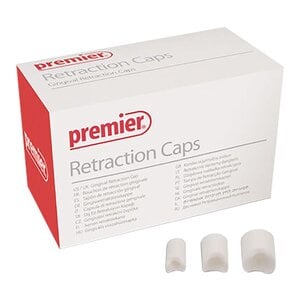 Premier Retraction Caps, Anatomic Formed Cotton, Assorted Sizes (15 #1, 15 #3, 30 #5), 60/Pk, 9048260