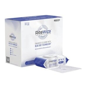 RiteWipe™ Handpiece Cleaning Wipes, 5" x 7", 100/Pack