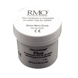 Rocky Mountain Orthodontic Tru Chrome Solder Flux Paste, 2 oz Jar