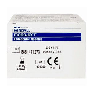 Cardinal Health 27GA 1.25" Irrigation Needle, Sterile, Single-Use, 25 per Box