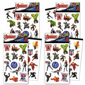 Smilemakers Avengers Force Sticker Assortment, 100 Stickers per Box