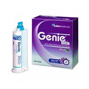 Sultan Genie Bite Registration Material, Superfast Set, Mint Flavor, Standard Pack