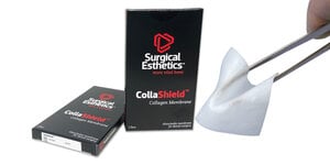 CollaShield® Collagen Membrane, Purified Porcine Type-I Peritoneum, 20mm x 30mm, Each