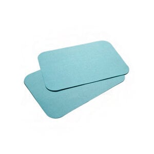 TIDI Choice Ritter (B) Bracket Tray Covers, Blue, Heavyweight Bond, 8.5" x 12.25", 1000/Case