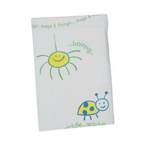 Tidi Products Polytowels Bugs & Things 2-Ply Pediatric Bibs, 10x13 Inches, 250 per Pack