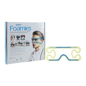 Dukal Foamies Protective Eyewear, Clear Non-Tinted Lens, Large, Disposable, 50/Box