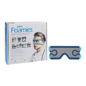 Dukal Foamies Protective Eyewear, Tinted Grey Lens, Large, Disposable, 50/Box