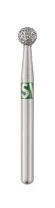SS White Piranha Disposable Diamond Bur, FG, Coarse, Pack of 25