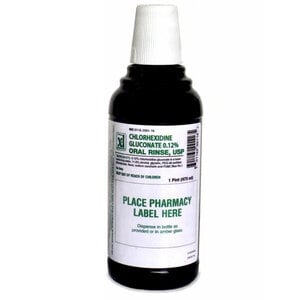 Xttrium Chlorhexidine Gluconate 0.12% Oral Rinse, 16 oz Bottle, 01KEZKNPJJHDRXYDY2BKZZ3J5T