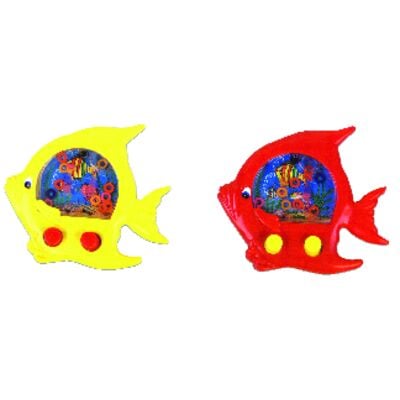 Fish Water Games, Assorted Colors, 4-3/8" W x 4-5/8" H x 3/4" D, 12/Pkg