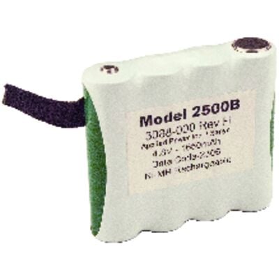 Handheld Oximeter Battery Pack – Model 2500B, NiMH, 4.8 V, 1650 mAh, 1/Pkg