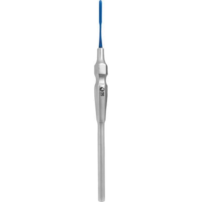 TBS Dental Serrated Periotome, Straight, Flexible, Single End, Titanium Tip, 1/Pkg