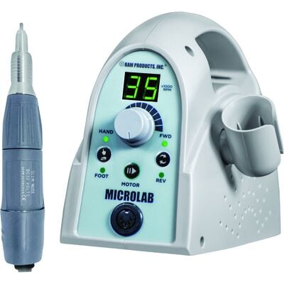 MicroLab 350 Slim Nose Handpiece Set, Electric Contra Angle, 35,000 rpm, 1:1 Ratio, Set C