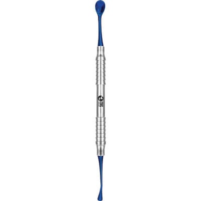 TBS Dental Bone Scooper/Carrier and Sinus Plugger, Double End, Titanium Nitride Coated, 1/Pkg