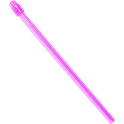 SafeBasics Saliva Ejectors, Clear Pink with Pink Tip, 6.2 mm Diameter, 150 mm Length, 105/Pkg