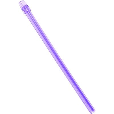 SafeBasics Saliva Ejectors, Clear Lavender with Lavender Tip, 6.2 mm x 150 mm, 105/Pkg
