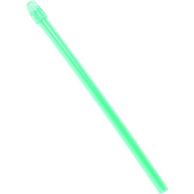 SafeBasics Saliva Ejectors, Clear Green with Green Tip, Mint Scented, 6.2 mm x 150 mm, 105/Pkg