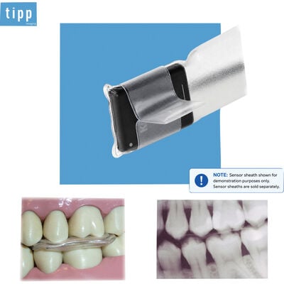 Tipp Horizontal Air-Cushion Secure-Loop Bitewing Bite Tabs – Size 2, 200/Pkg