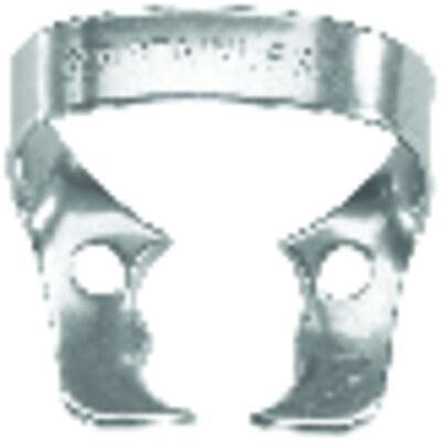 Dentech Rubber Dam Clamp, Wingless, Bicuspid-Molar, Size 51