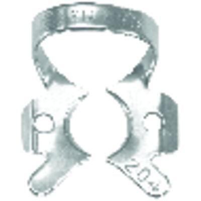 Dentech Rubber Dam Clamp, Bicuspid-Molar, Winged, Size 204