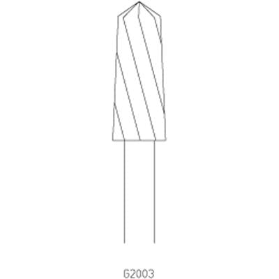 Meisinger Lift-Control Bone Raising System Expansion Bur, RA, Bur #G2003, 4.5 mm Diameter, 1/Pkg