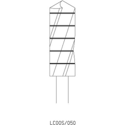 Meisinger Lift-Control Bone Raising System Twist Drill, RA, 5.0 mm Diameter, #LC00S-050-RA