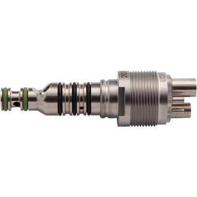 Patterson® High Speed Handpiece Coupler, 4 Hole, Non-Optic, for KAVO MULTIflex® Compatible Handpieces, 1/Pkg