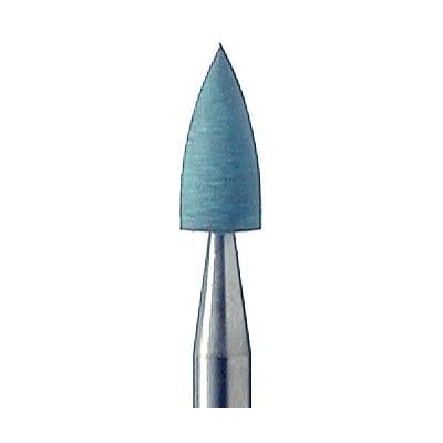 Meisinger Universal Flexible Polishers, Pointed, Green, 3.0 mm Diameter, HP, 5/Pkg, ISO 9981P