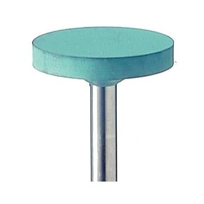 Meisinger Universal Flexible Polishers, Wheel, Green, 12.0 mm Diameter, HP, 5/Pkg, 9984P