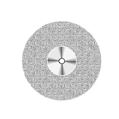 NTI Flex Diamond Disc, Single Sided, Coarse, Safe Side Up, HP, 19 mm, D919-190