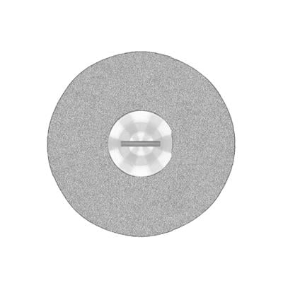 NTI Sintered Diamond Disc, HP, Double Sided, Coarse, Green, 22 mm, 0.6 mm, 1/Pkg, D9941-220C