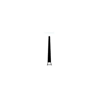 Piranha® Single Patient Use Diamond Bur, Round End Taper FG, Coarse, 1.2 mm Diameter, 25/Pkg, #850-012C