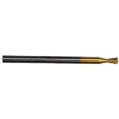Patterson® Gold Titanium Nitride Lab Bur, Inverted Cone, #71G, HP Standard Shank, 2.388 mm Diameter, 3.175 mm Head Length, 1/Pkg