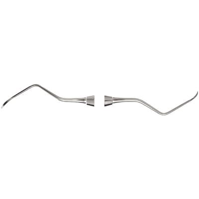 Nordent Universal Curette #1/2 Barnhart, Double End, Standard Handle, Stainless Steel, 1/Pkg