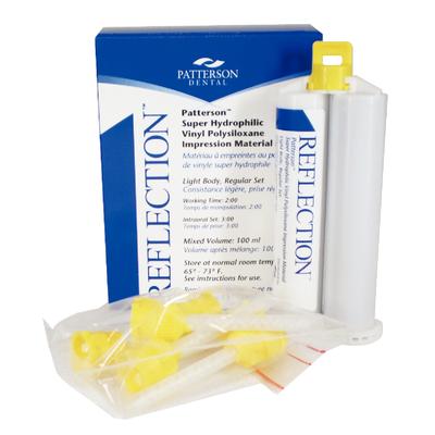 Reflection™ VPS Impression Material, High Performance Cartridge - Light Body, Regular Set, 2/Pkg