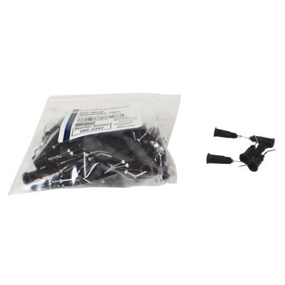 Patterson® Prebent Applicator/Dispensing Tips, 22 Gauge, Black, 125/Pkg