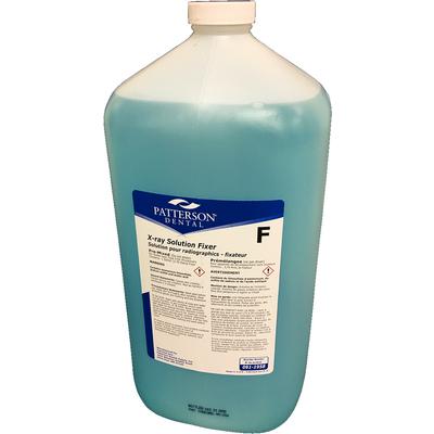 Patterson® X-ray Fixer Solution, Ready-To-Use Liquid, 4 x 1 Gallon Bottles