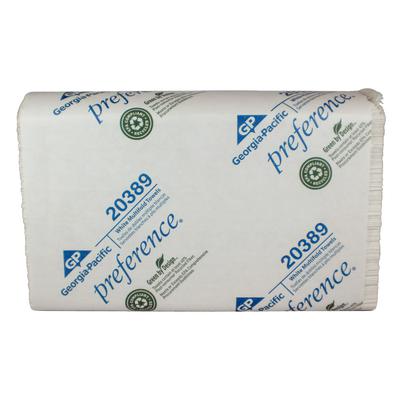 Preference® Multifold Paper Towels, White, 250 Sheets/Pkg, 16 Pkgs/Case