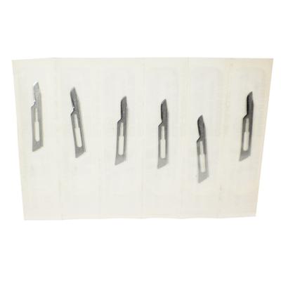 Bard-Parker Carbon Steel Scalpel Blades, Size 15, Nonsterile, Individually Packaged, 6/Pkg