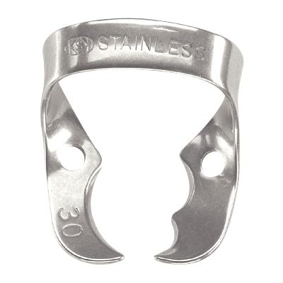 Dentech Rubber Dam Clamp, Bicuspid-Molar, Wingless, Size 30