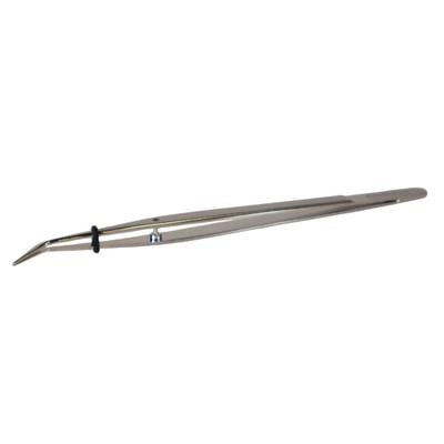 Hu-Friedy Dressing Pliers #2, College, Serrated Tip, Straight, Non-Cutting, Stainless Steel