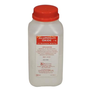 Zest Anchors Aluminum Oxide Abrasive Powder, 50 Micron, White, 1 lb Bottle