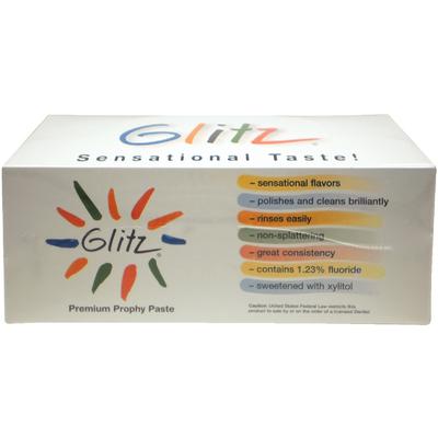 Glitz Prophy Paste, Medium Grit, Assorted Flavors, Unit Dose Cups, 200/Pkg