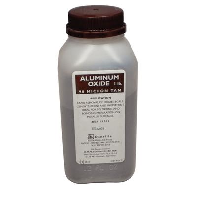 Zest Anchors Aluminum Oxide Abrasive, 90 Micron, Tan, 1 lb Bottle (Old Mfr #15201)
